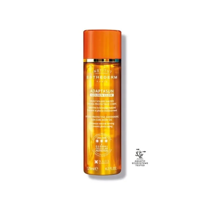 Aceite Protector Solar Adaptasun Golden Glow 125 ml Linea Solar Institut Esthederm
