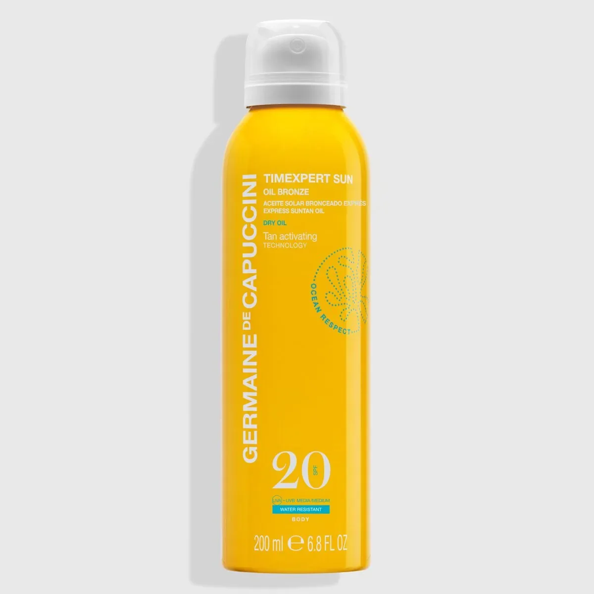 Aceite Solar Bronceado Expres Spf20 200 ml Timexpert Sun Germaine de Capuccini