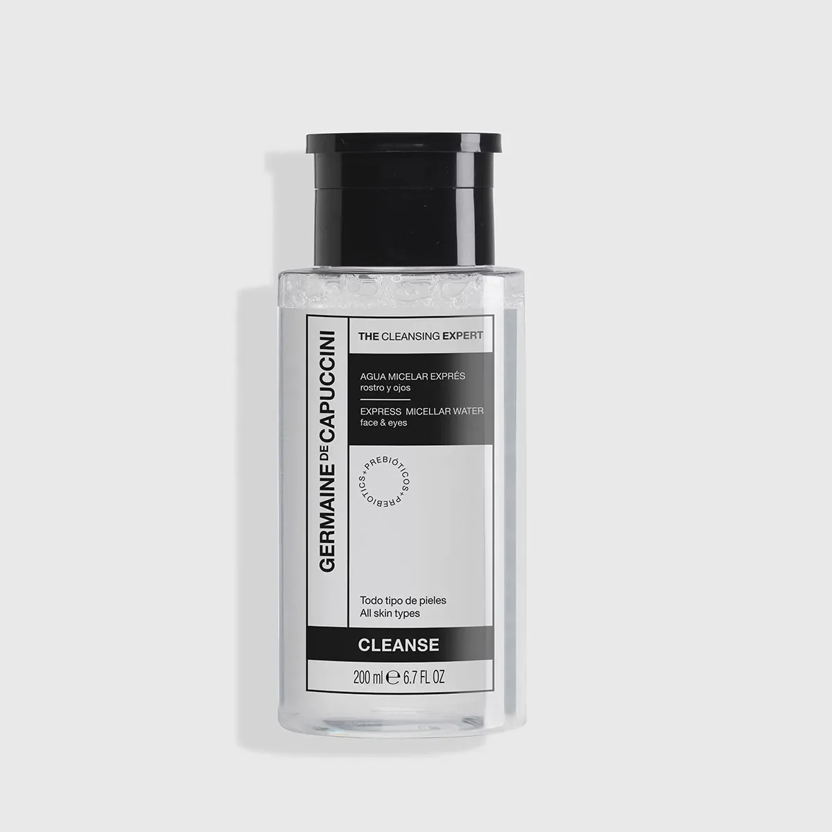 Agua Micelar Expres Rostro y Ojos 200 ml The Cleansing Expert Germaine de Capuccini