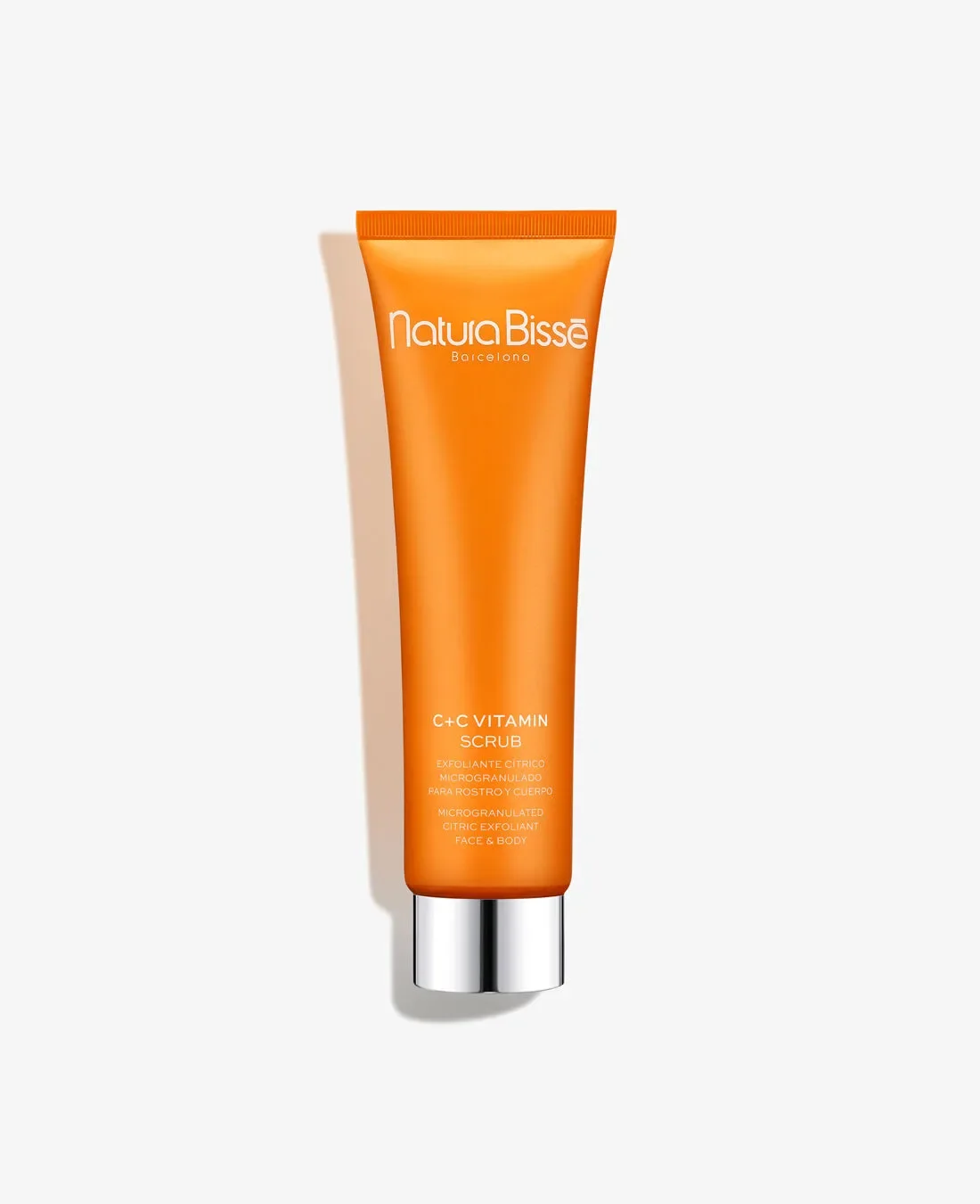 C+C Vitamin Scrub 100 ml Exfoliante Citrico Microgranulado  Para Rostro y cuerpo Natura Bisse