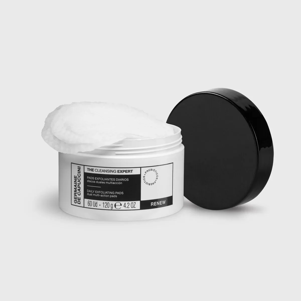 CLEANSING PADS EXFOLIANTES DIARIOS 60UD THE CLEANSING EXPERT GERMAINE DE CAPUCCINI