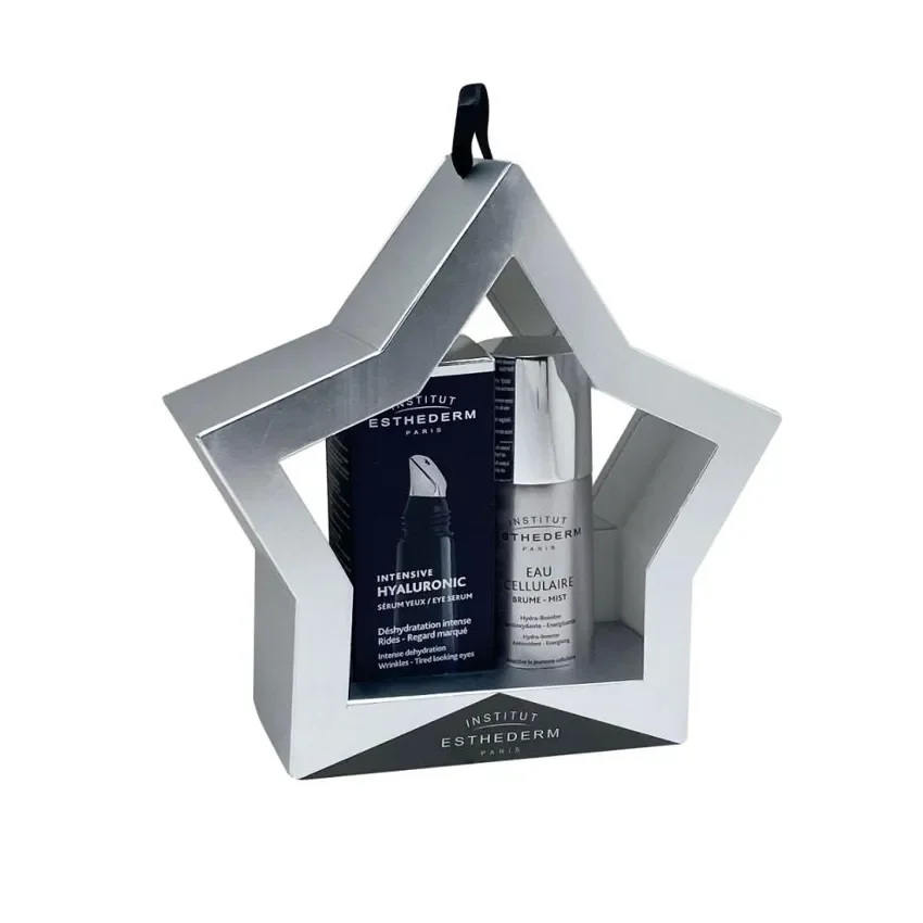 Pack Navidad Cofre Estrella Intensive Hyaluronic Serum 15 ml + Agua Cellulaire Institut Esthederm - Institut Esthederm Paris ...