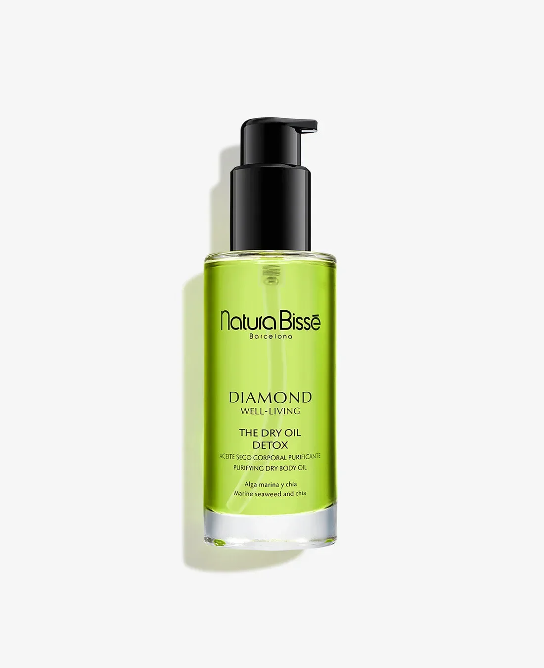 Detox The Dry Oil 100 ml Aceite Seco Corporal Purificante Linea Diamond well-living Natura bisse