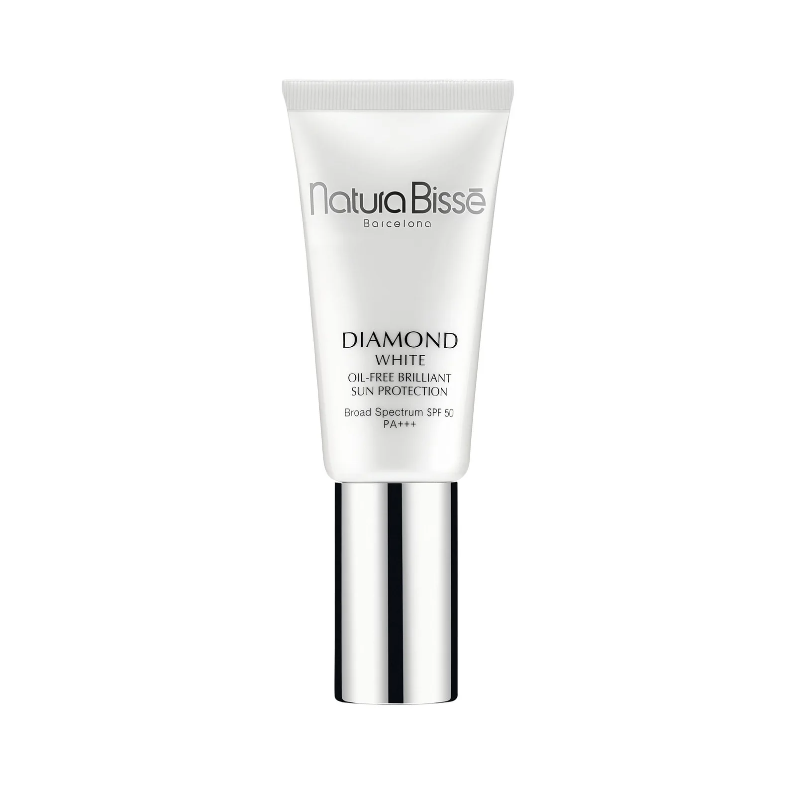 Diamond White SPF 50 Oil - Free Brillant Sun Protection 30 ml Crema Protectora Solar Linea Diamond Luminous Natura Bisse