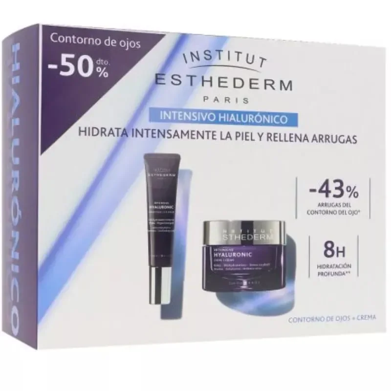 Esthederm Pack Intensive Hyaluronic Crema 50ml + Contorno de Ojos 15ml Institut Esthederm