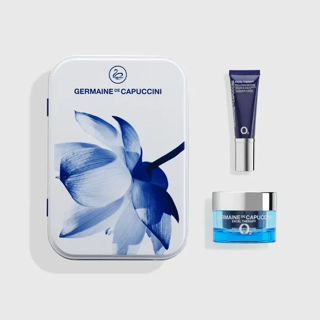 Estuche Rutina Antipolucion crema 50 ml+Contorno 15 ml Excel Therapy O2 Germaine de Capuccini