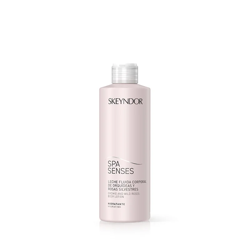 Leche fluida corporal de Orquídeas y Rosas silvestres Spa Senses Skeyndor