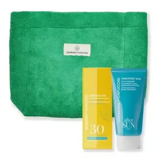 Neceser Solar Fluido spf30 50 ml+ Icy Pleasure 50 ml timexpert Sun Germaine de Capuccini
