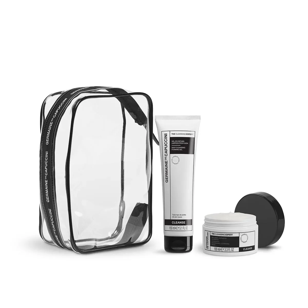 Pack Balsamo Limpiador Nutritivo + Gel Espuma Limpieza Profunda The Cleansing Expert Germaine de Capuccini