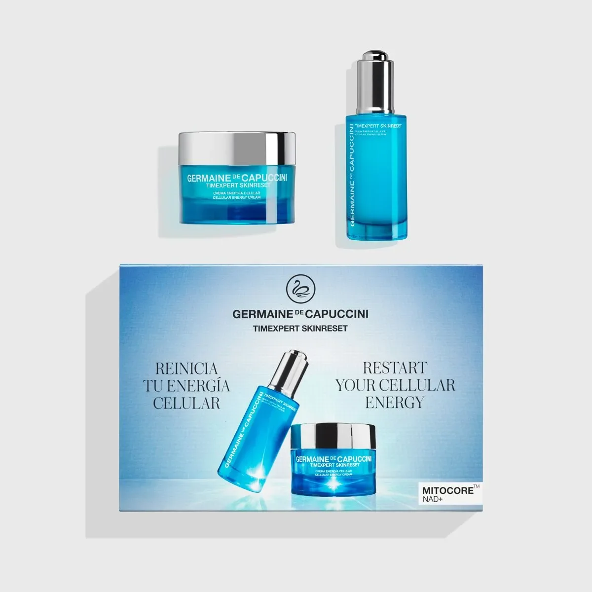PACK ED. LIM. CREMA 50 ML + SERUM 50 ML TIMEXPERT SKINRESET GERMAINE DE CAPUCCINI