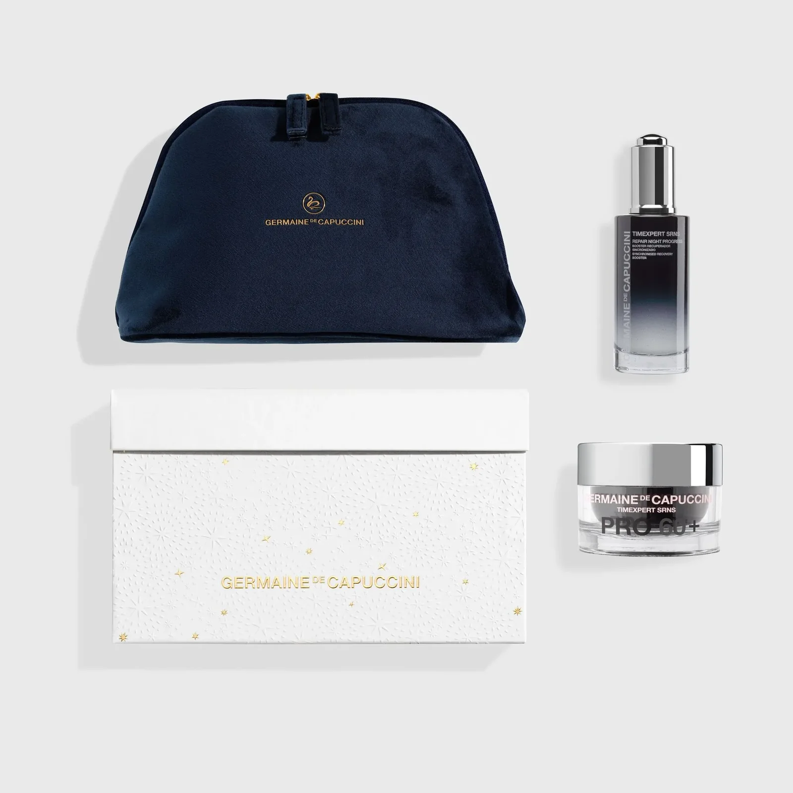Pack Navidad Tx Srns Crema Pro60 50ml + Repair Night Serum 50 ml Timexpert Srns Germaine de Capuccini