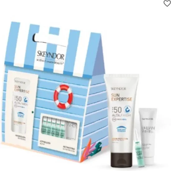 Pack Solar protector azul Light Ocean Respect Crema Spf 50 de 75ml  Skeyndor